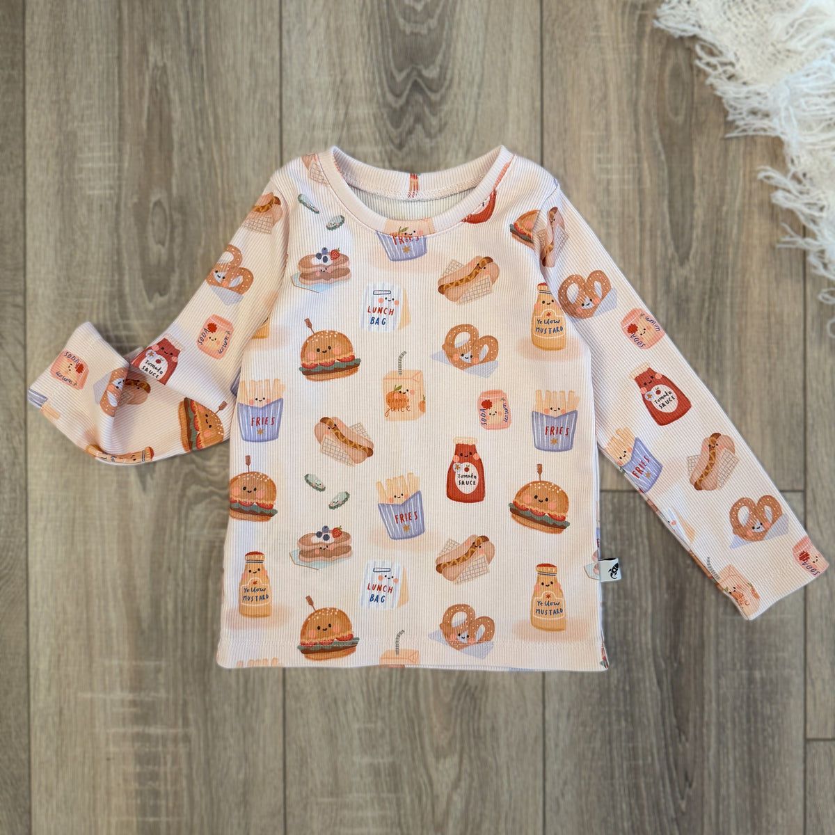 Rib Longsleeve - Gr. 98 - Diner