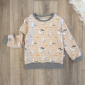 Pullover - Gr. 104 - Fritten Möwen