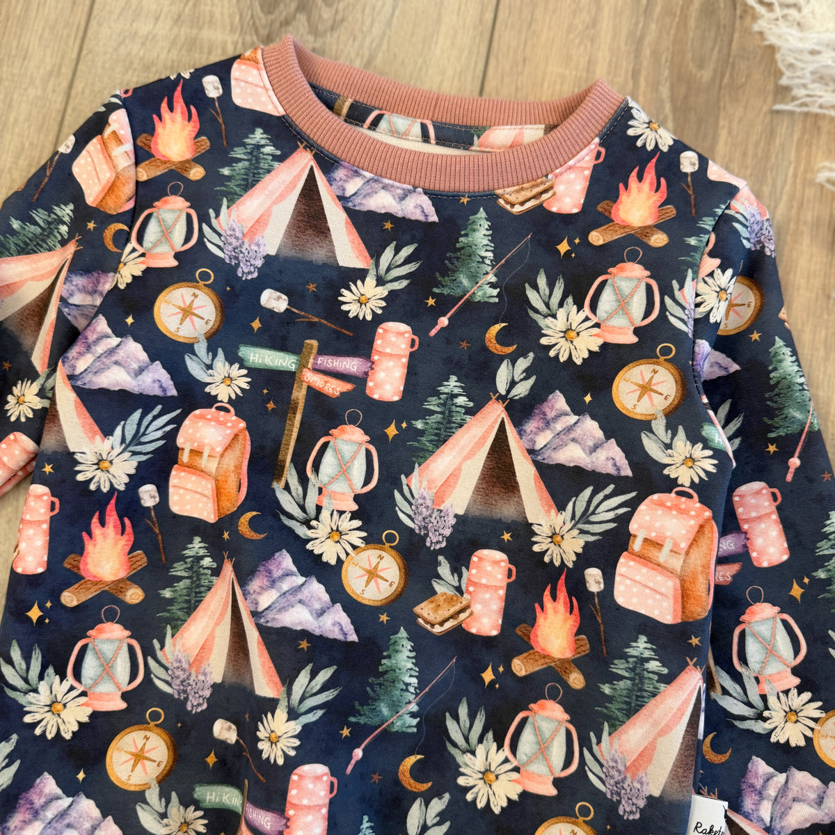Pullover - Gr. 98 - Camping