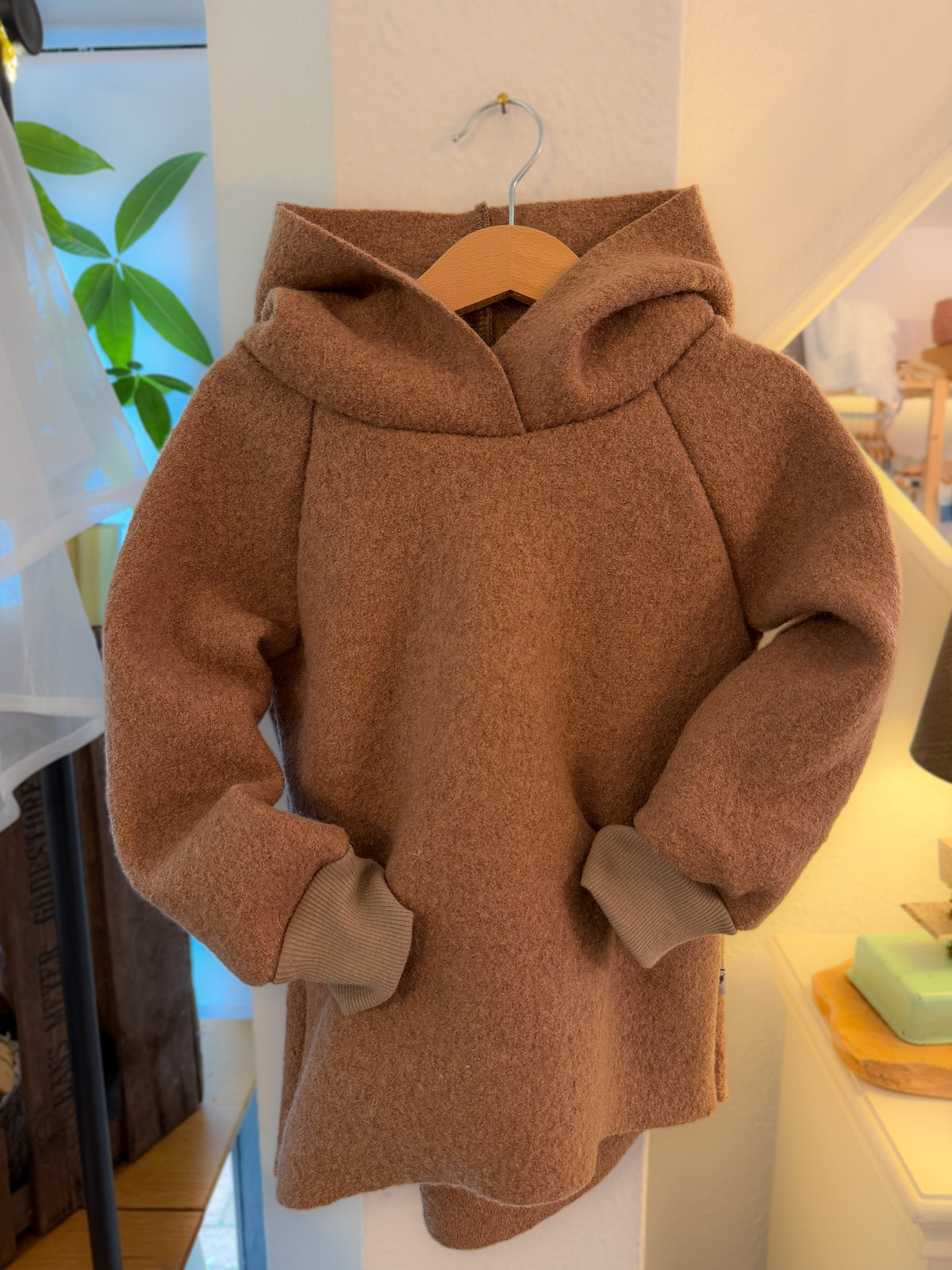 Wollwalk Hoodie - Taupe