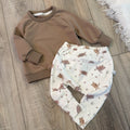 Pullover & Slim Harem Set - Gr. 68 - Schildkröten