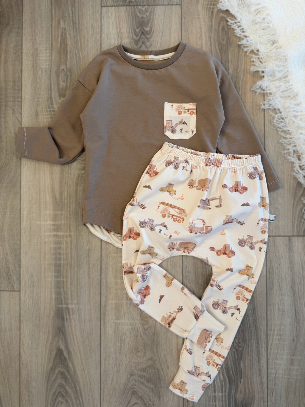 Pullover & Slim Harem Set - Gr. 104 - Bagger