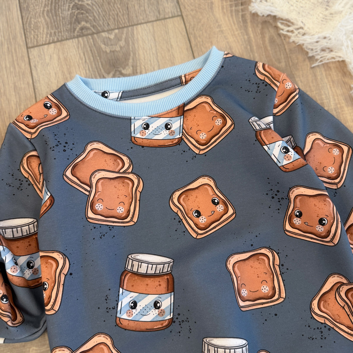 Pullover - Gr. 110 - Schoko Toast