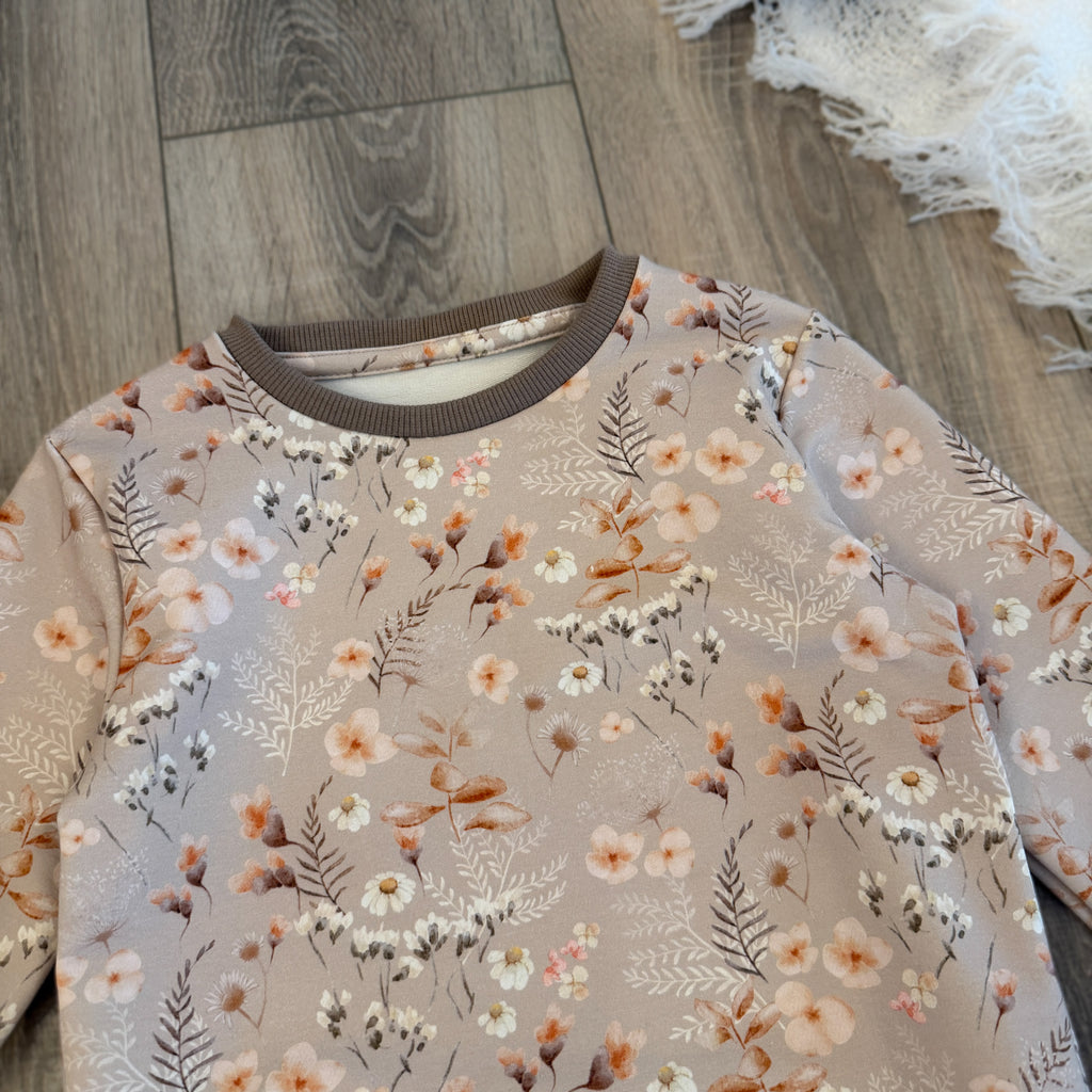 Pullover - Gr. 116 - Fleur