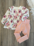 Tunika & Leggins Set - Gr. 86 - Rosen