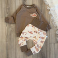 Pullover & Pumphose Set - Gr. 80 - Bagger/Taupe