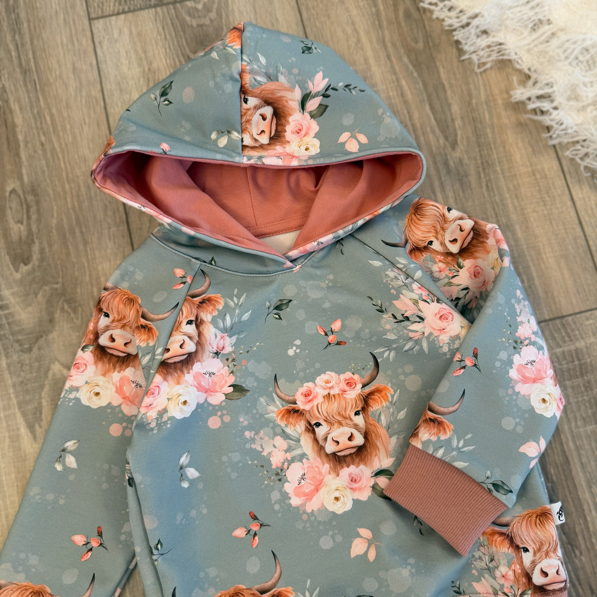 Raglan Hoodie - Gr. 92 - Highlands