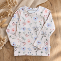 Rib Longsleeve - Natural Flower