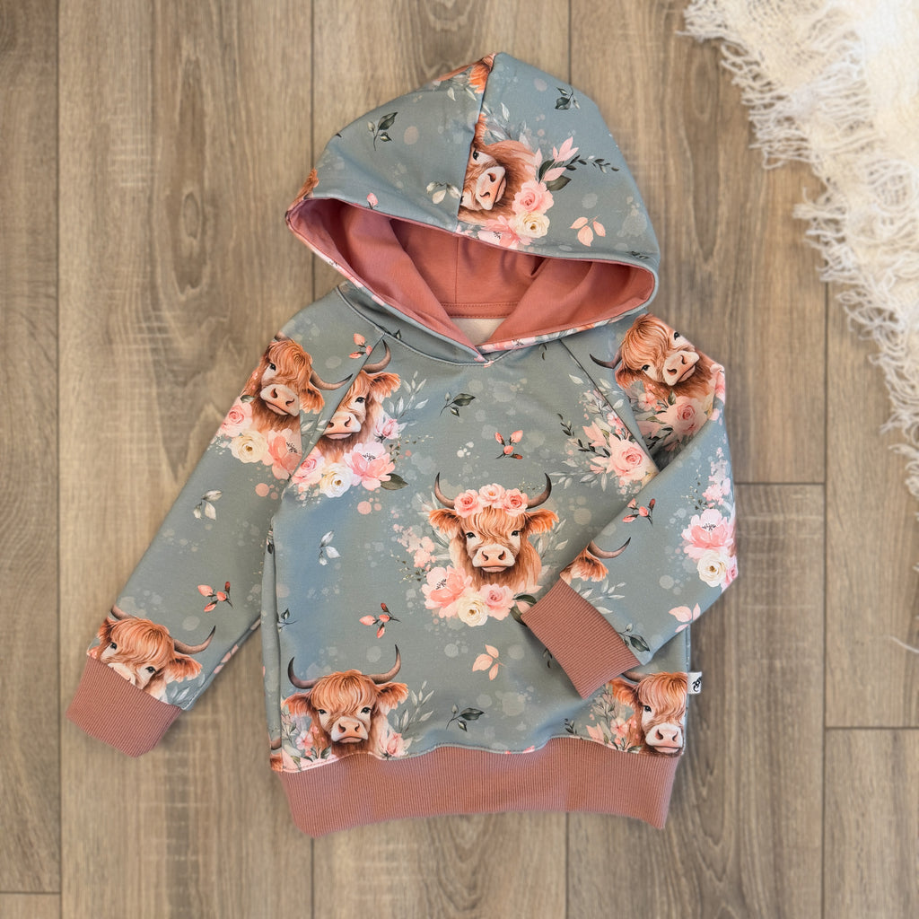 Raglan Hoodie - Gr. 92 - Highlands