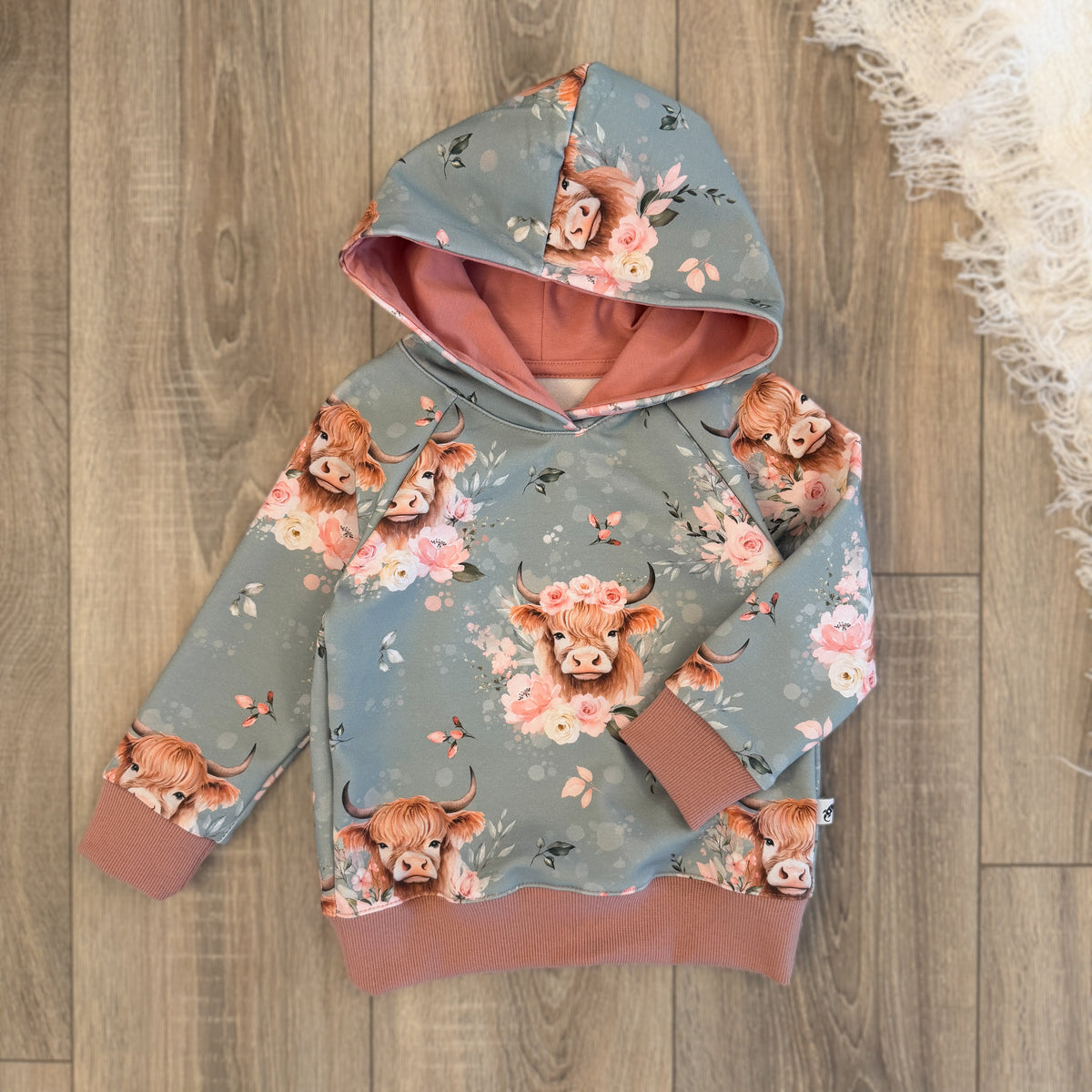 Raglan Hoodie - Gr. 92 - Highlands