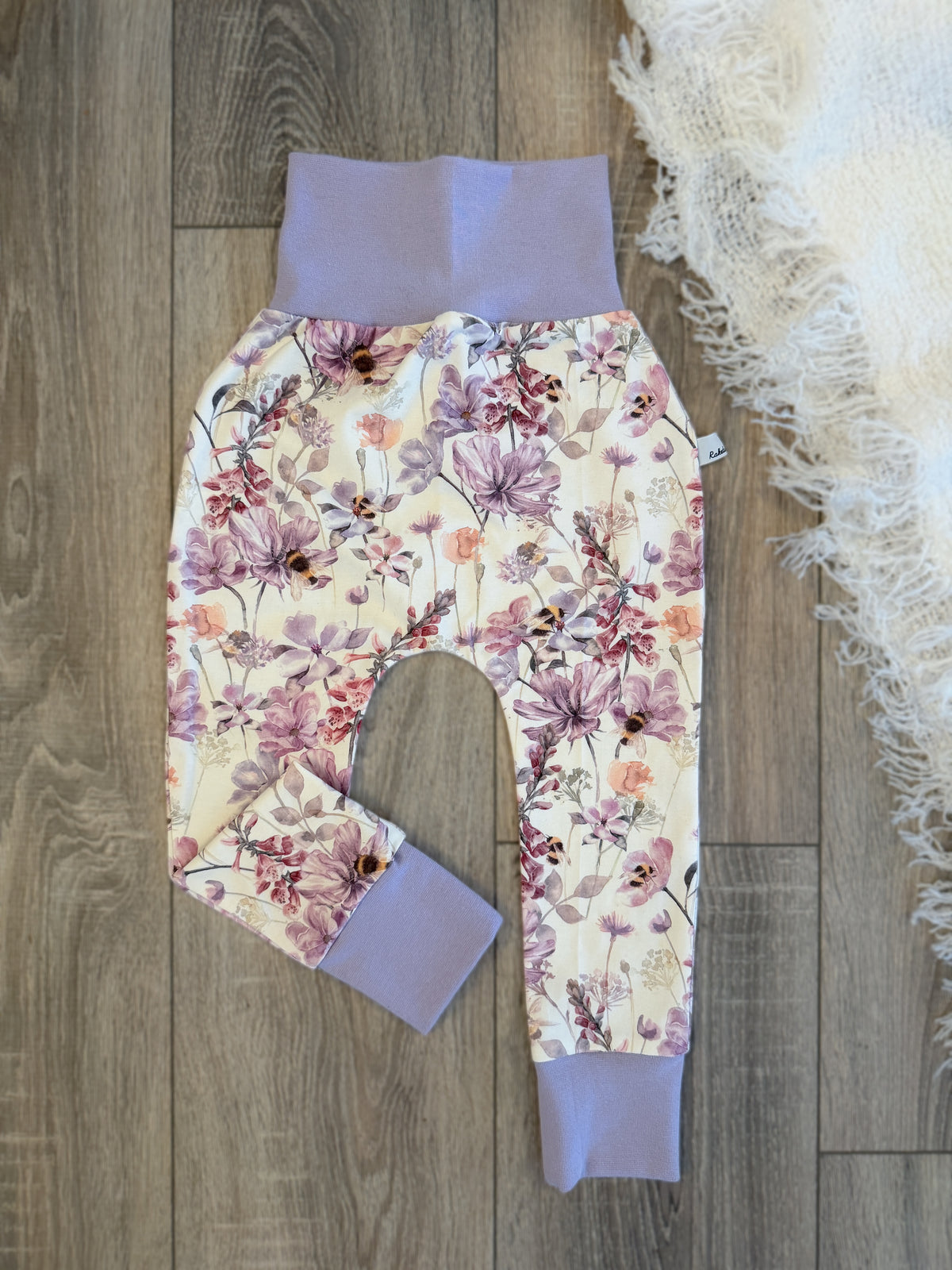 Pumphose - Gr. 104 - Bienen & Blumen