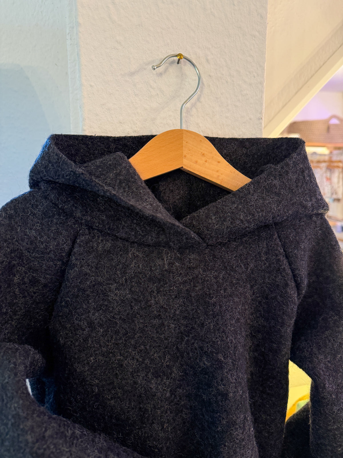 Wollwalk Hoodie - Anthrazit