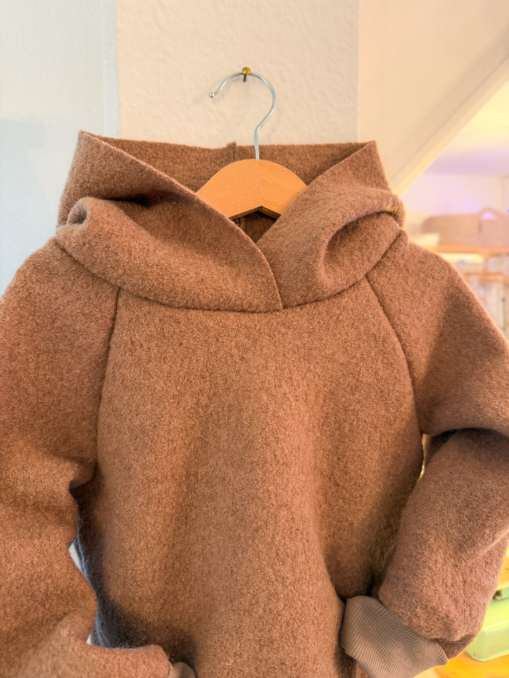 Wollwalk Hoodie - Taupe
