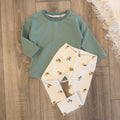 Pullover & Leggins Set - Gr. 80 - Zitronen