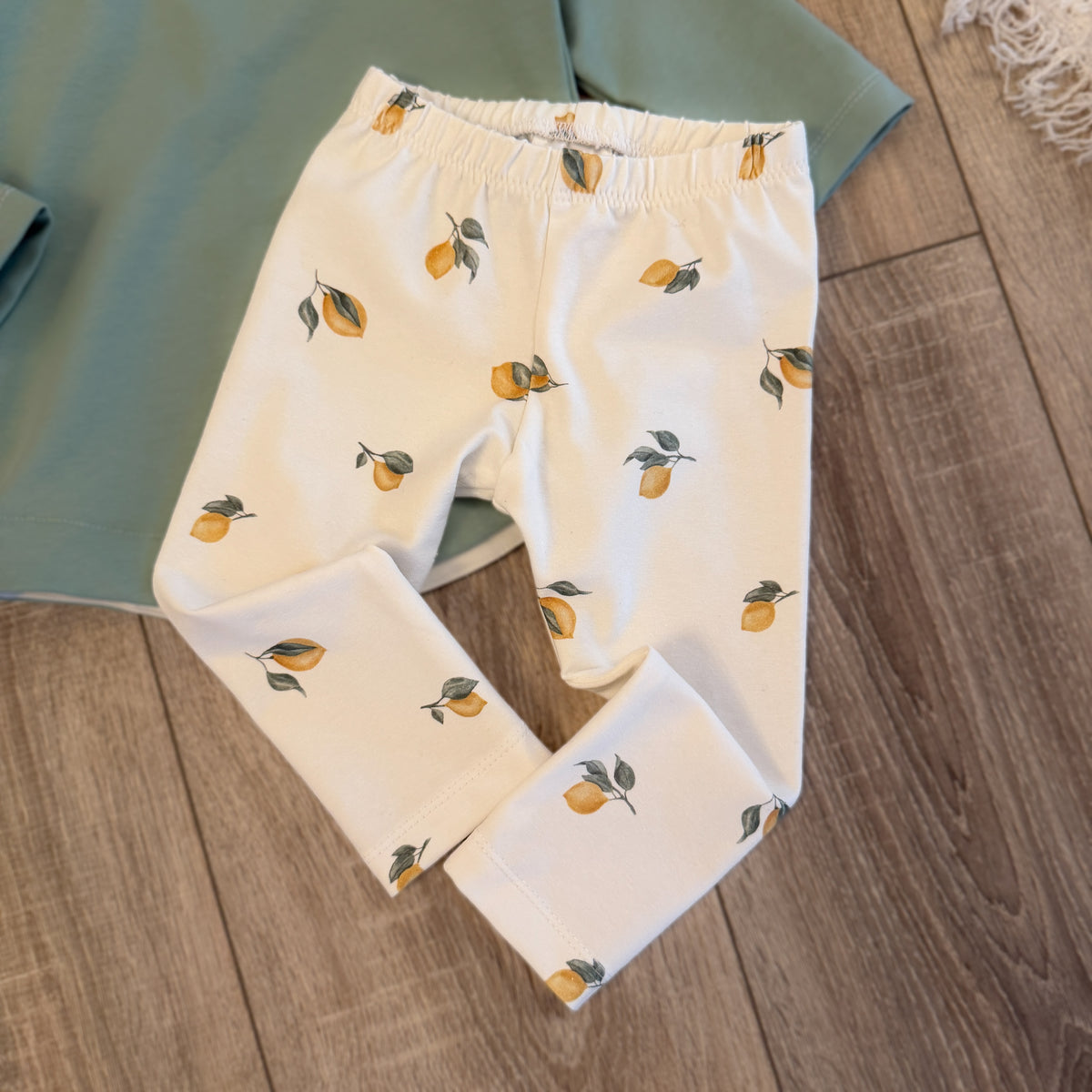 Pullover & Leggins Set - Gr. 80 - Zitronen