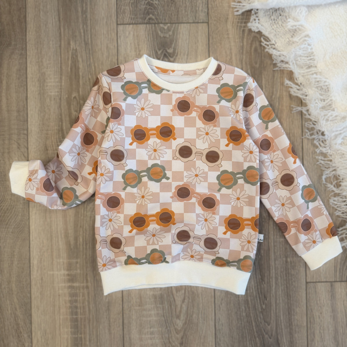 Pullover - Gr. 116 - Hippie Girl