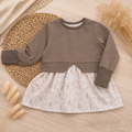 Girly Sweater - Gr. 104 - Leo hell/Taupe